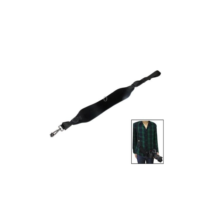 Anti-Slip Elastic Neoprene Quick Sling Strap for Camera(Black)