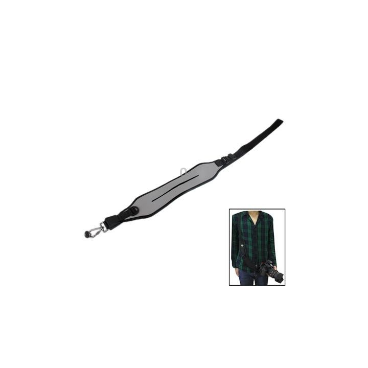 Anti-Slip Elastic Neoprene Quick Sling Strap for Camera (Gray)