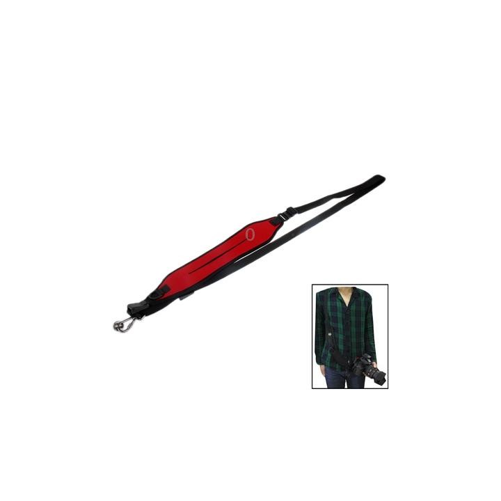Anti-Slip Elastic Neoprene Quick Sling Strap for Camera (Red)