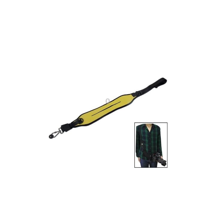 Anti-Slip Elastic Neoprene Quick Sling Strap for Camera (Yellow)