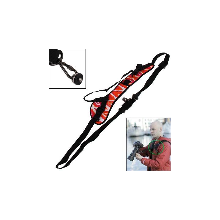 Safe & Fast Quick Rapid Camera Single Sling Strap with Strap Underarm Stabilizer