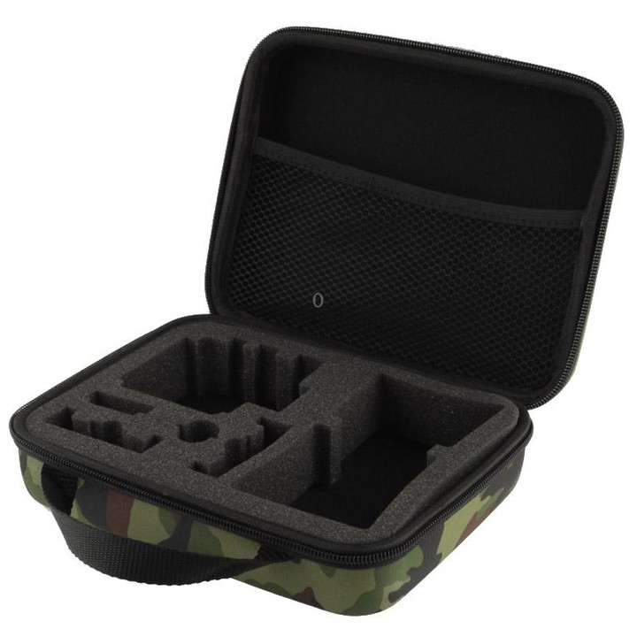 EVA Shockproof Waterproof Portable Case for GoPro, Insta360, DJI and Other Action Cameras Accessories, Size: 21cm x 16cm x 6.5cm