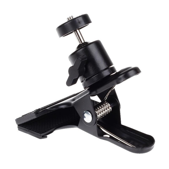 360 Degree Rotation Backpack Hat Clip Fast Clamp Mount for Xiaomi Yi Sport Camera