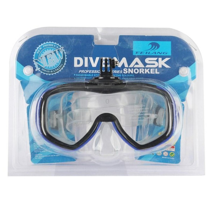 Water Sports Diving Equipment Diving Mask Swimming Glasses for GoPro, Insta360, DJI and Other Action Cameras