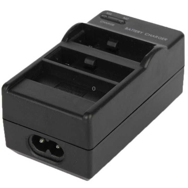 AHDBT-401 Digital Camera Double Battery Charger + Car Charger + Adapter for GoPro HERO4