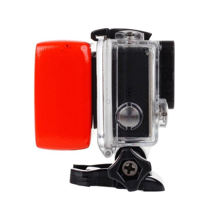 Backdoor Floaty Sponge with Sticker for GoPro, Insta360, DJI and Other Action Cameras(Red)