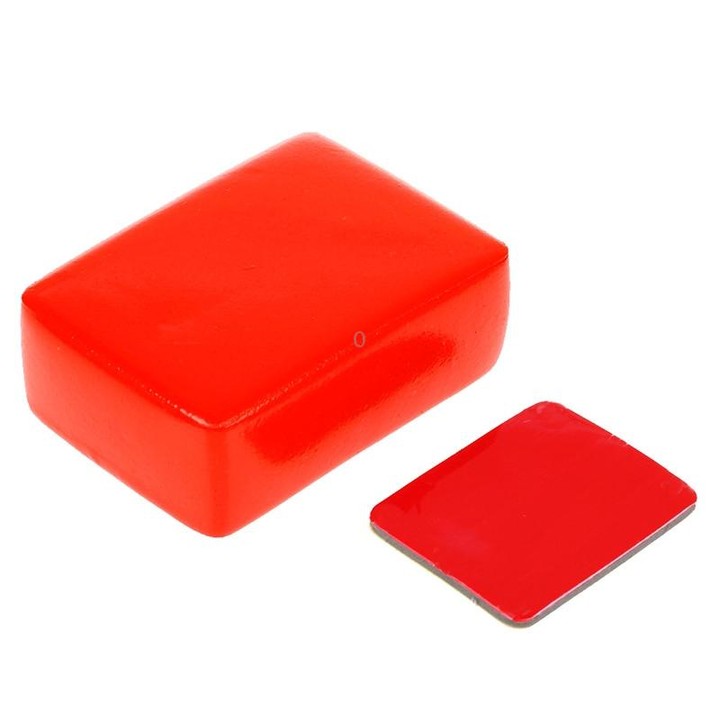 Backdoor Floaty Sponge with Sticker for GoPro, Insta360, DJI and Other Action Cameras(Red)