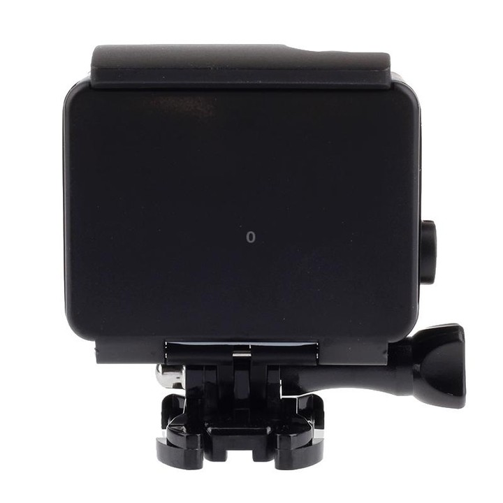 Black Edition Waterproof Housing Protective Case with Buckle Basic Mount for GoPro HERO4 /3+, Waterproof Depth: 10m(Black)