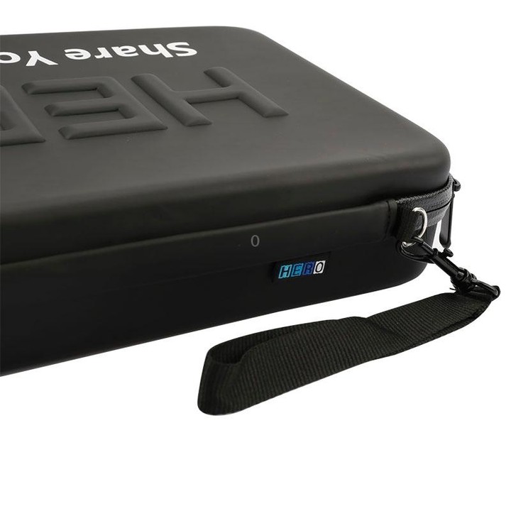 Shockproof Waterproof Portable Travel Case for GoPro, Insta360, DJI and Other Action Cameras Accessories, Size: 32cm x 22cm x 7c