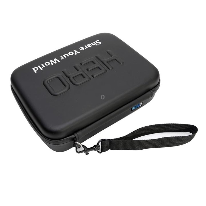 Shockproof Waterproof Portable Travel Case for GoPro, Insta360, DJI and Other Action Cameras Accessories, Size: 22cm x 16cm x 7c