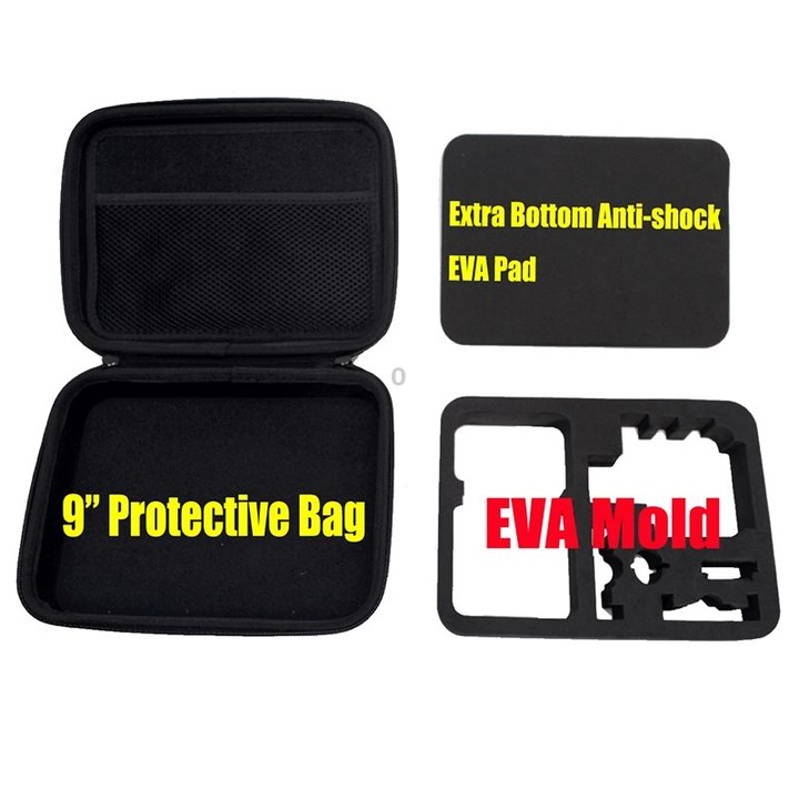 Shockproof Waterproof Portable Travel Case for GoPro, Insta360, DJI and Other Action Cameras Accessories, Size: 22cm x 16cm x 7c