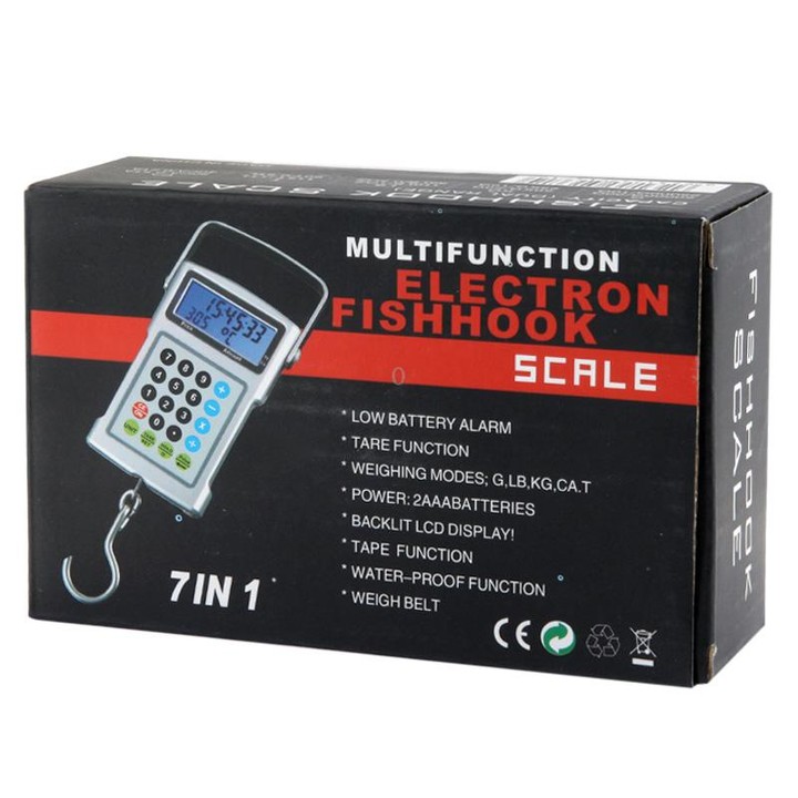 7 in 1 Multifunction Electronic Fishhook Scale (50KG/20g)