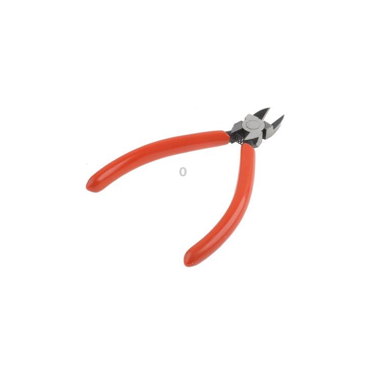 Plastic Nippers,125mm MTC Micro Plastic Outlet Forceps Nippers Flat Blade ideal for Precise PCB Work (WL-4)