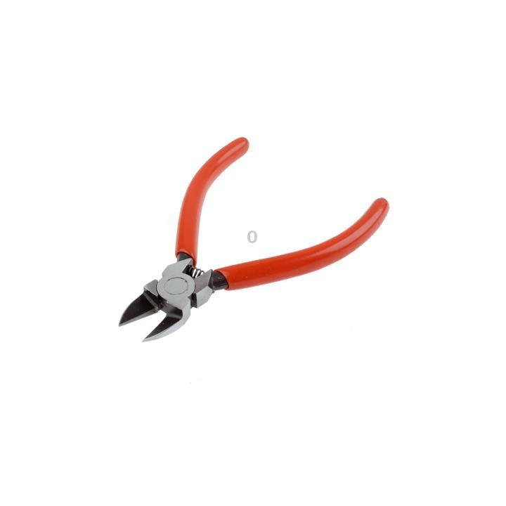 Plastic Nippers,125mm MTC Micro Plastic Outlet Forceps Nippers Flat Blade ideal for Precise PCB Work (WL-4)