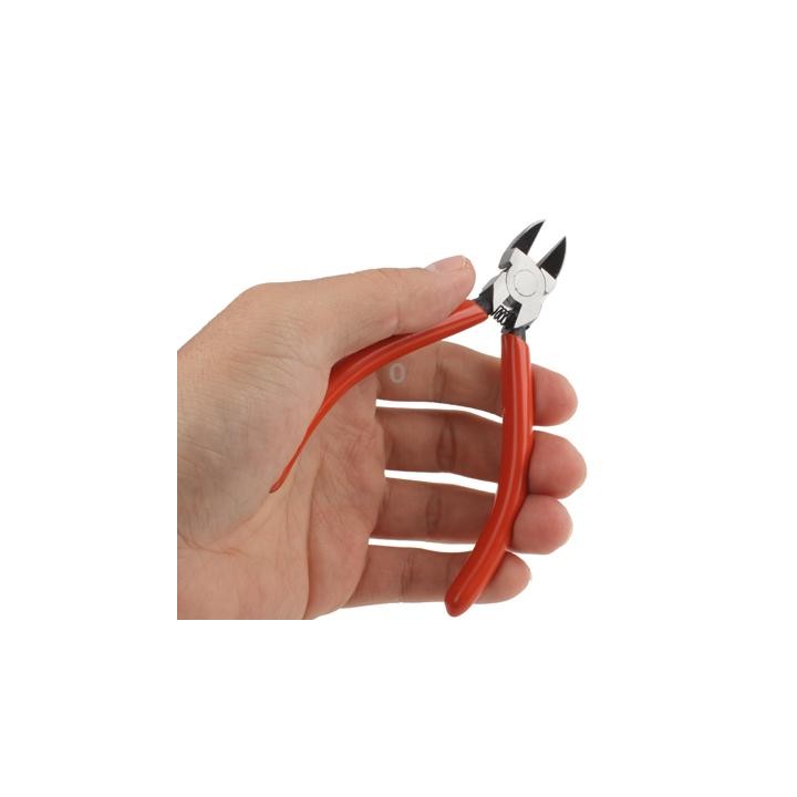 Plastic Nippers,125mm MTC Micro Plastic Outlet Forceps Nippers Flat Blade ideal for Precise PCB Work (WL-4)
