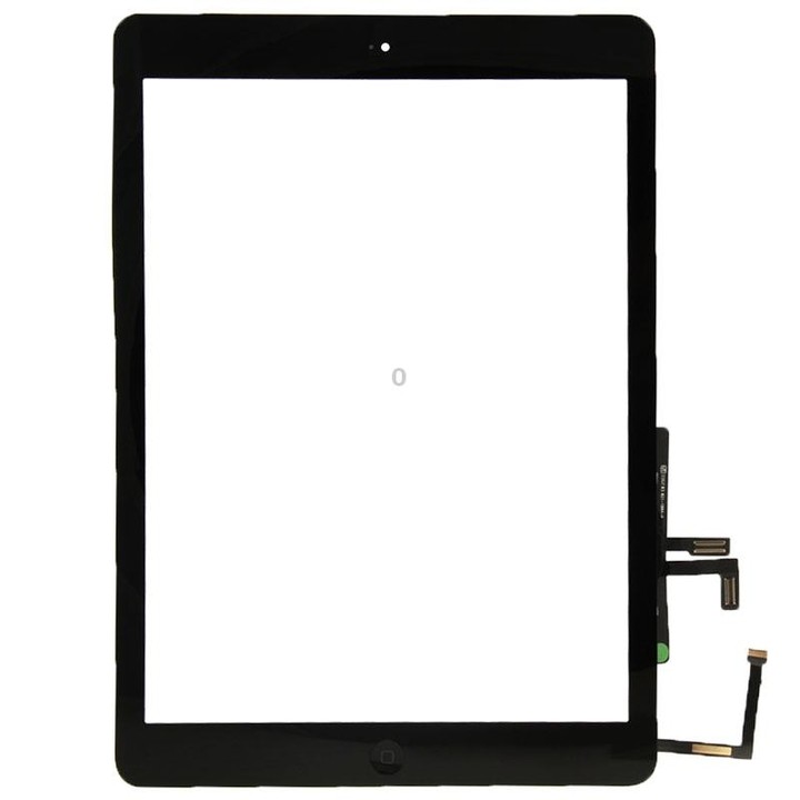 Controller Button + Home Key Button PCB Membrane Flex Cable + Touch Panel Installation Adhesive, Touch Panel for iPad Air / iPad