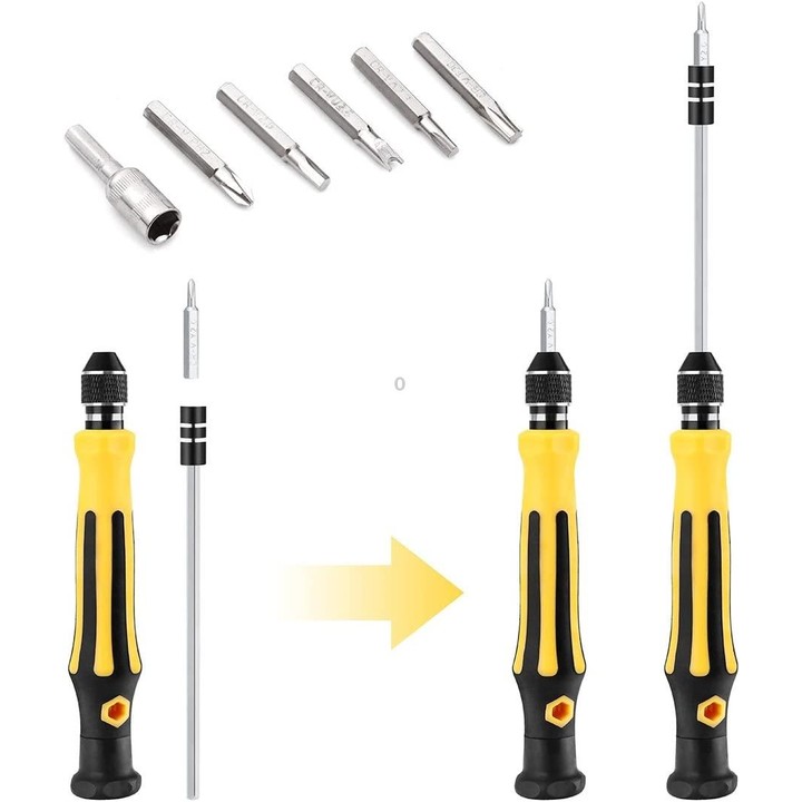 6089, 45 in 1 Screwdriver Repair Tool Set