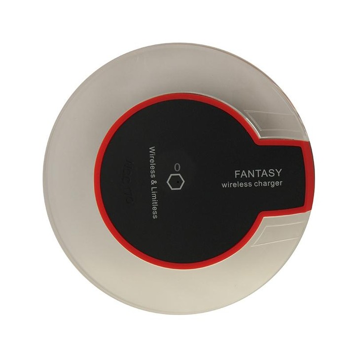 FANTASY Wireless Charger & 8Pin Wireless Charging Receiver, For iPhone 6 Plus / 6 / 5S / 5C / 5(Black)