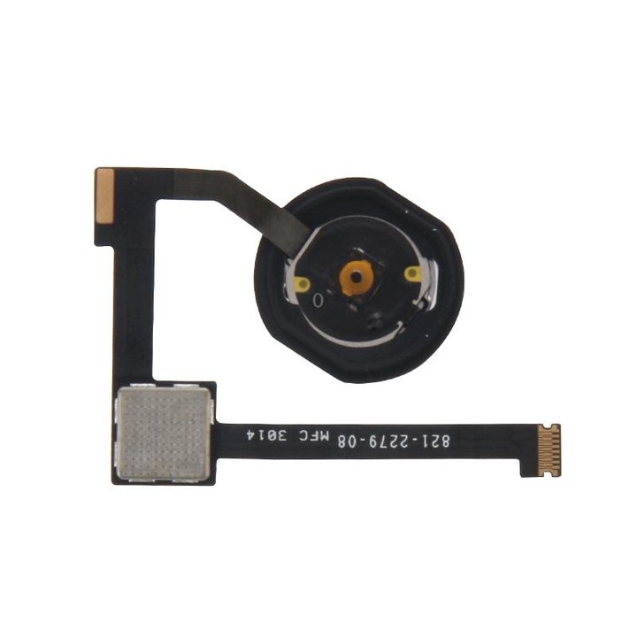 Home Button Flex Cable with Fingerprint Identification for iPad Air 2 / iPad 6(White)