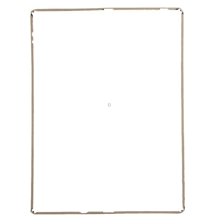 LCD Frame Front Housing Bezel Frame with Adhesive Sticker for iPad 2(Black)