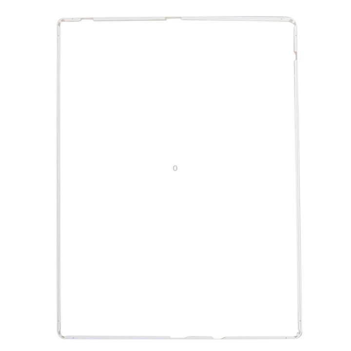 LCD Frame Front Housing Bezel Frame with Adhesive Sticker for iPad 2(White)