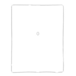 LCD Frame For New iPad (iPad 3) / iPad 4(White)