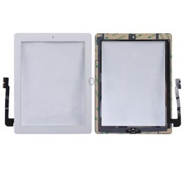 (Controller Button + Home Key Button PCB Membrane Flex Cable + Touch Panel Installation Adhesive) Touch Panel for New iPad (iPad