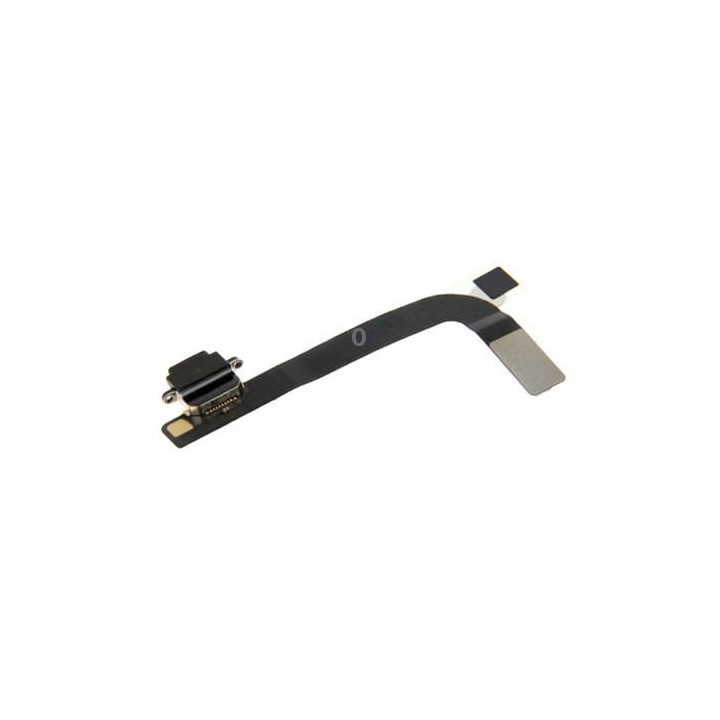 Tail Connector Charger Flex Cable for iPad 4(Black)