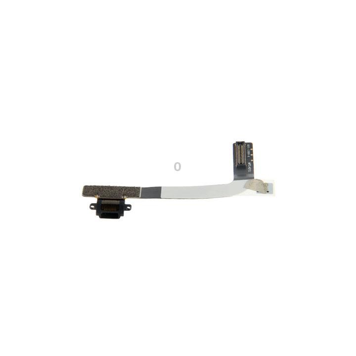 Tail Connector Charger Flex Cable for iPad 4(Black)