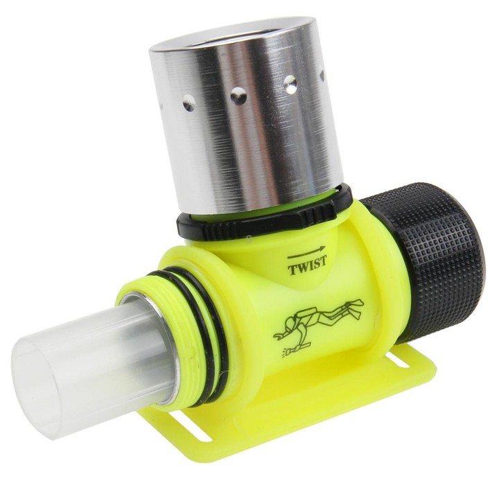 30m Diving Flashlight Headlight, T6 3 Mode Zoom LED Strong Light