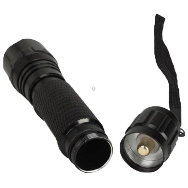 LT-3W LED UV Flashlight, 600 LM 5-Modes Purple Light