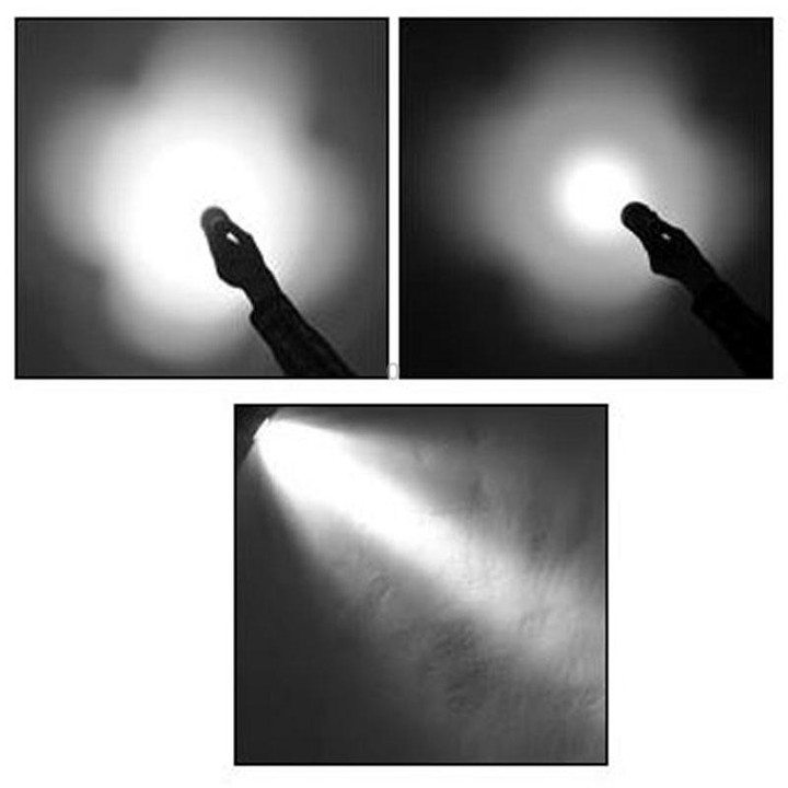 5 x LED White Light Diving Flashlight, 6800 LM, Diving Depth: 150m (Black)