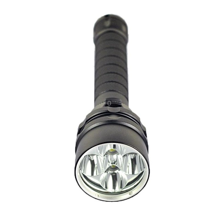 5 x LED White Light Diving Flashlight, 6800 LM, Diving Depth: 150m (Black)