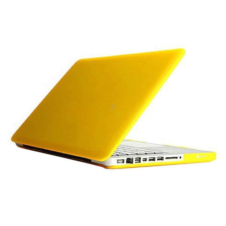 Frosted Hard Protective Case for Macbook Pro 15.4 inch (A1286)(Yellow)
