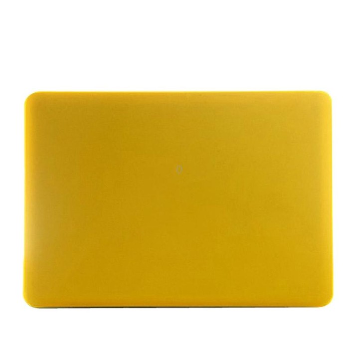 Frosted Hard Protective Case for Macbook Pro 15.4 inch (A1286)(Yellow)