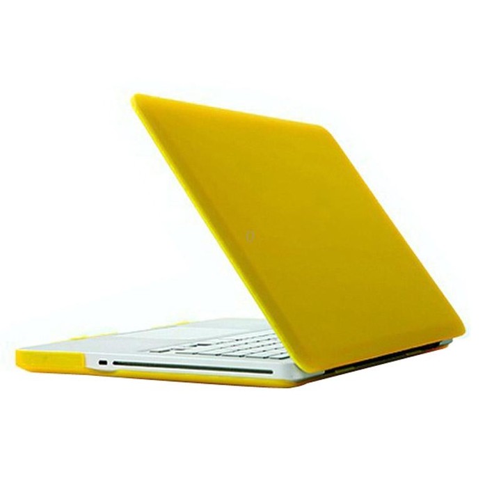 Frosted Hard Protective Case for Macbook Pro 15.4 inch (A1286)(Yellow)