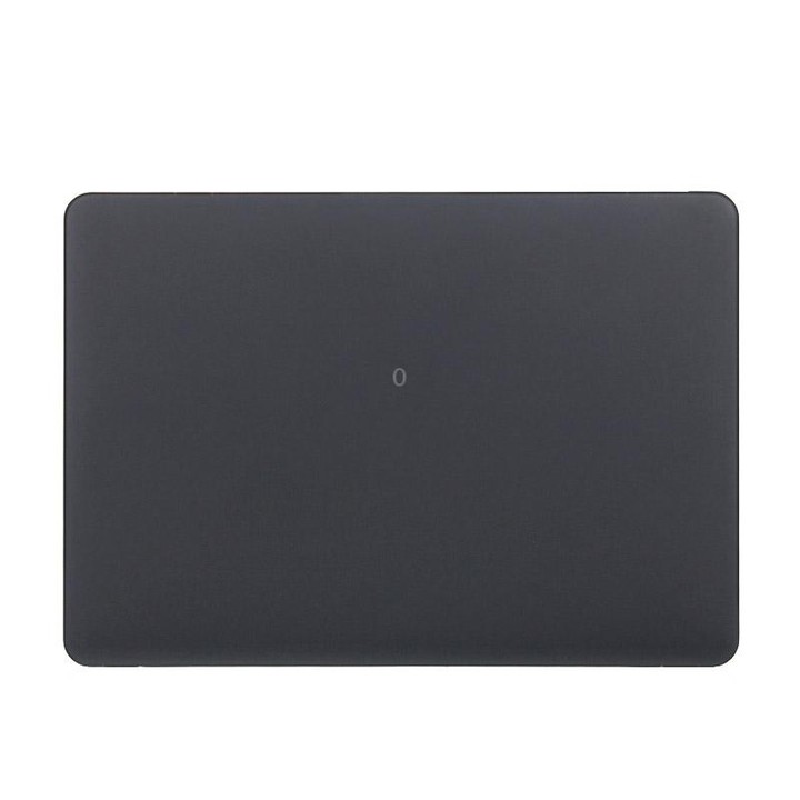 Laptop Translucent Frosted Hard Plastic Protective Case for Macbook 12 inch(Black)