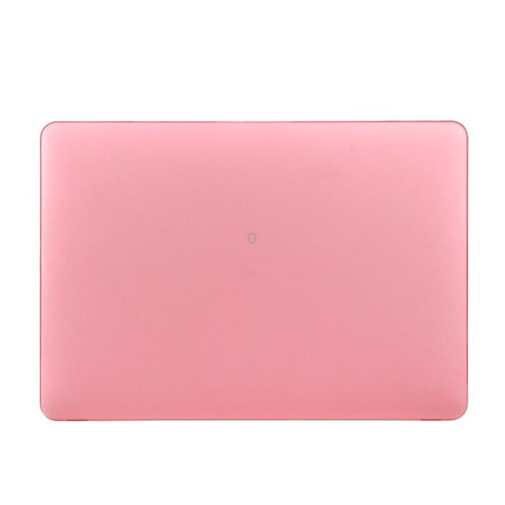 Laptop Translucent Frosted Hard Plastic Protective Case for Macbook 12 inch(Pink)