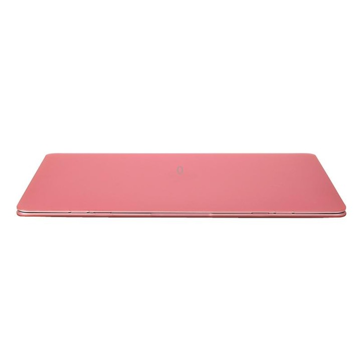Laptop Translucent Frosted Hard Plastic Protective Case for Macbook 12 inch(Pink)