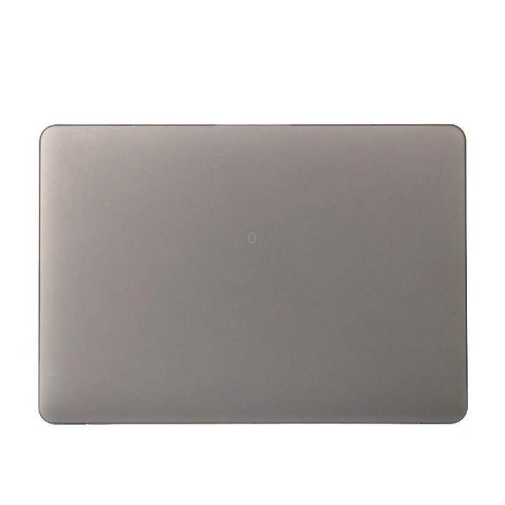 Laptop Translucent Frosted Hard Plastic Protective Case for Macbook 12 inch(Grey)