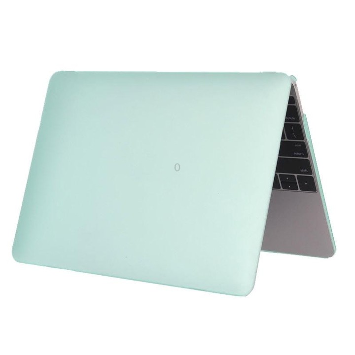 Laptop Translucent Frosted Hard Plastic Protective Case for Macbook 12 inch(Light Green)