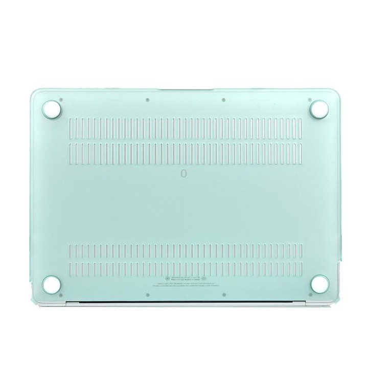 Laptop Translucent Frosted Hard Plastic Protective Case for Macbook 12 inch(Light Green)