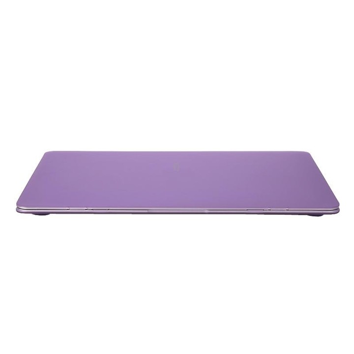 Laptop Translucent Frosted Hard Plastic Protective Case for Macbook 12 inch(Purple)