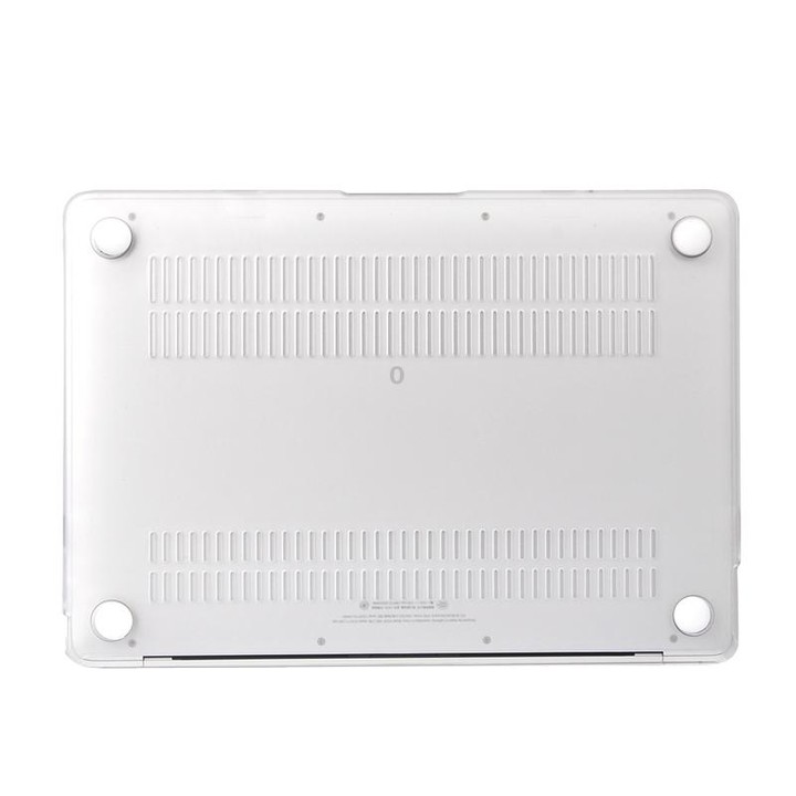 Laptop Translucent Frosted Hard Plastic Protective Case for Macbook 12 inch(White)