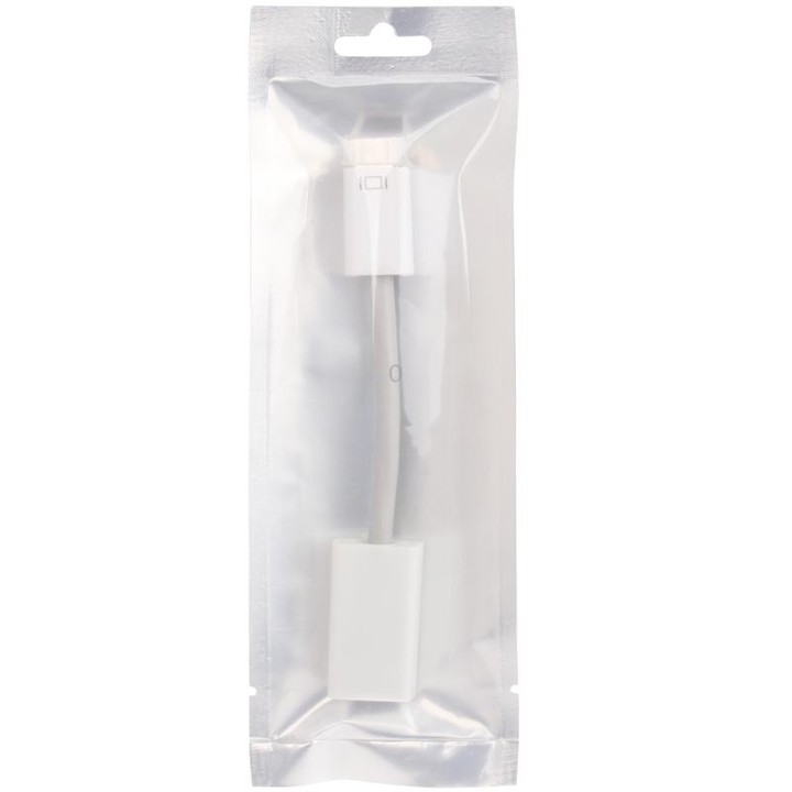 Mini DVI TO HDMI 19Pin Female Adapter for Macbook Pro(White)