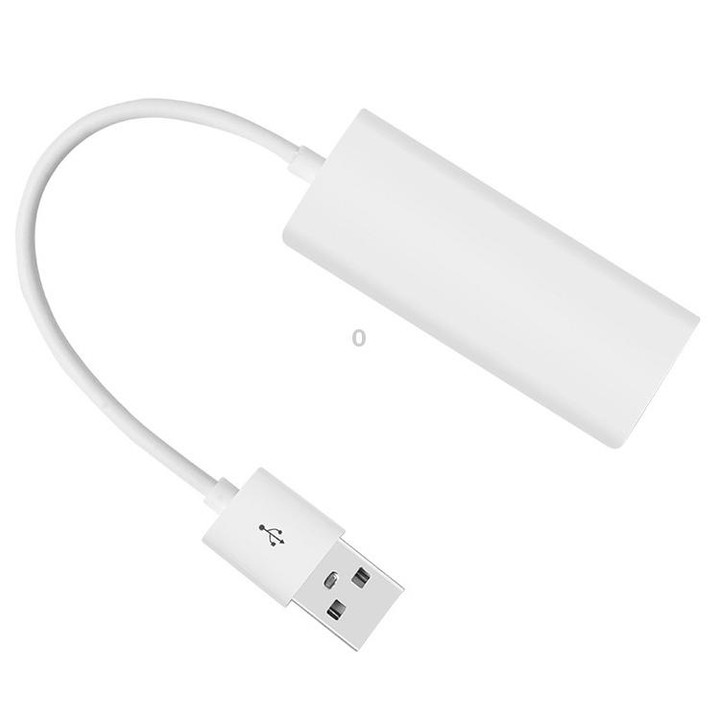 High Speed USB 2.0 Fast Ethernet Adapter(White)
