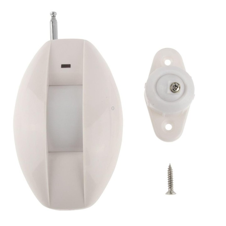 Dual Passive Infrared Detector, Frequency: 433MHZ (Using in S-MDC-0210A/0211/0213/0214/0224/0225/0253/0401/0402)(White)