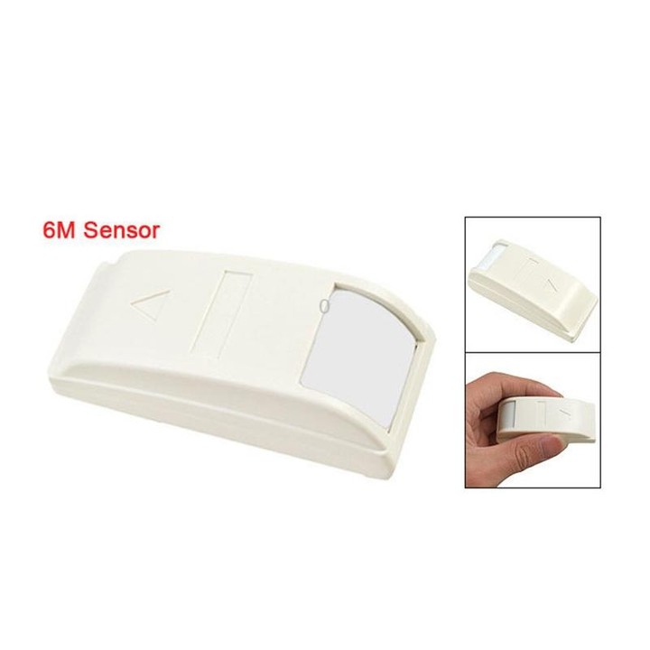 PA-461 Wired Passive Infrared Curtain PIR Motion Detector Sensor Alarm(White)