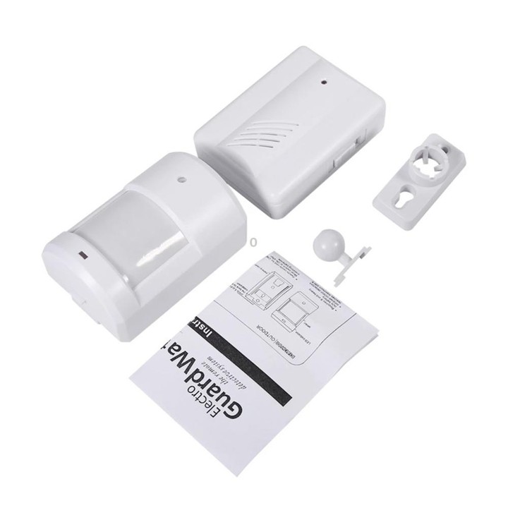 F622-108 Electro Guard Watch IR Remote Detection System / Wireless Doorbell(White)