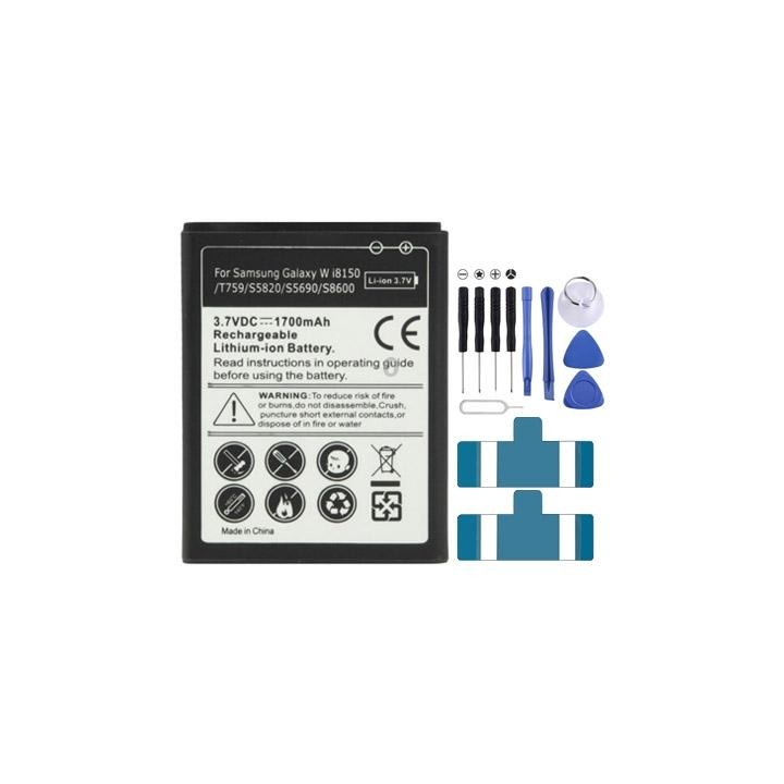 1700mAh Replacement Battery for Galaxy W i8150 / T759 / S5820 / S5690 / S8600